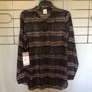 CAbi brand Paris Blouse  Large
